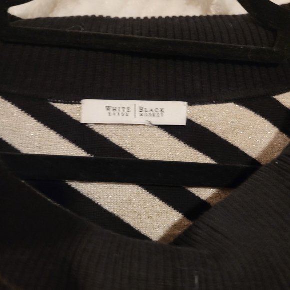 WHITE HOUSE /BLACK MARKET LONGSLEEVE  COWL NECK SWEATER - Picture 4 of 9